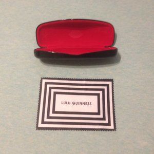 LuLu Guiness sunglasses case and cleaning cloth
